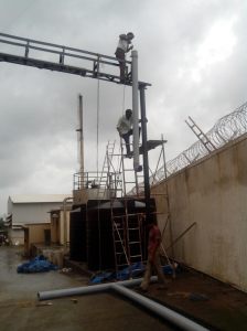 Rainwater Harvest Work in Process