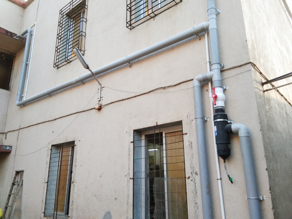 Rooftop Rainwater Harvesting . At MNP Bhandup Village School (East) Mumbai