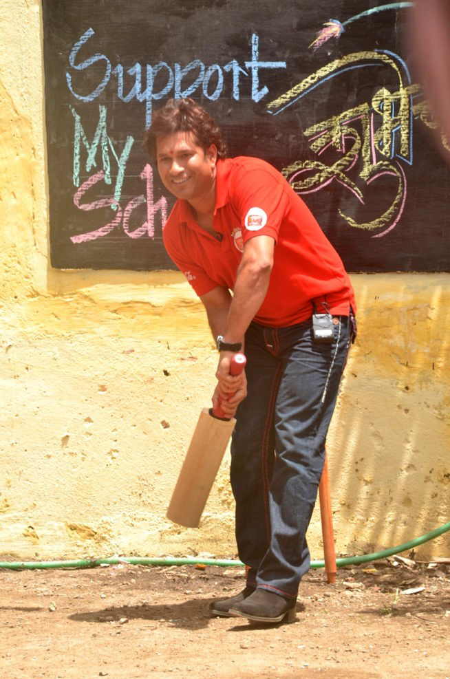 Sachin Tendulkar Save My School Campaign – A Case Study